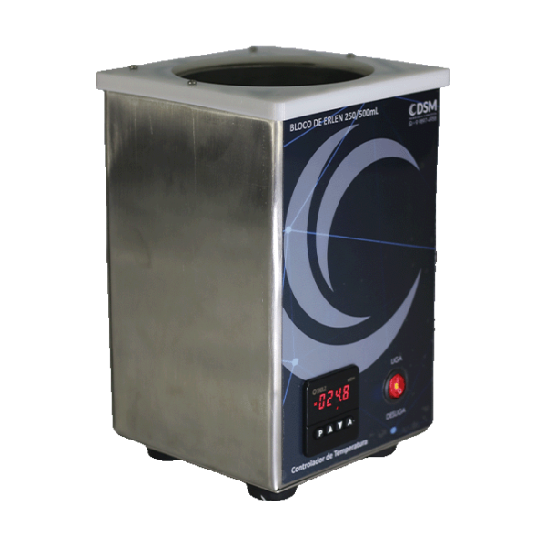 Bloco Aquecedor para erlenmeyer 250/500mL - Imagem 2